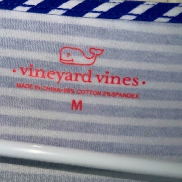 Brand new vineyard vines blue and white striped T-shirt dress - Picture 4 of 5